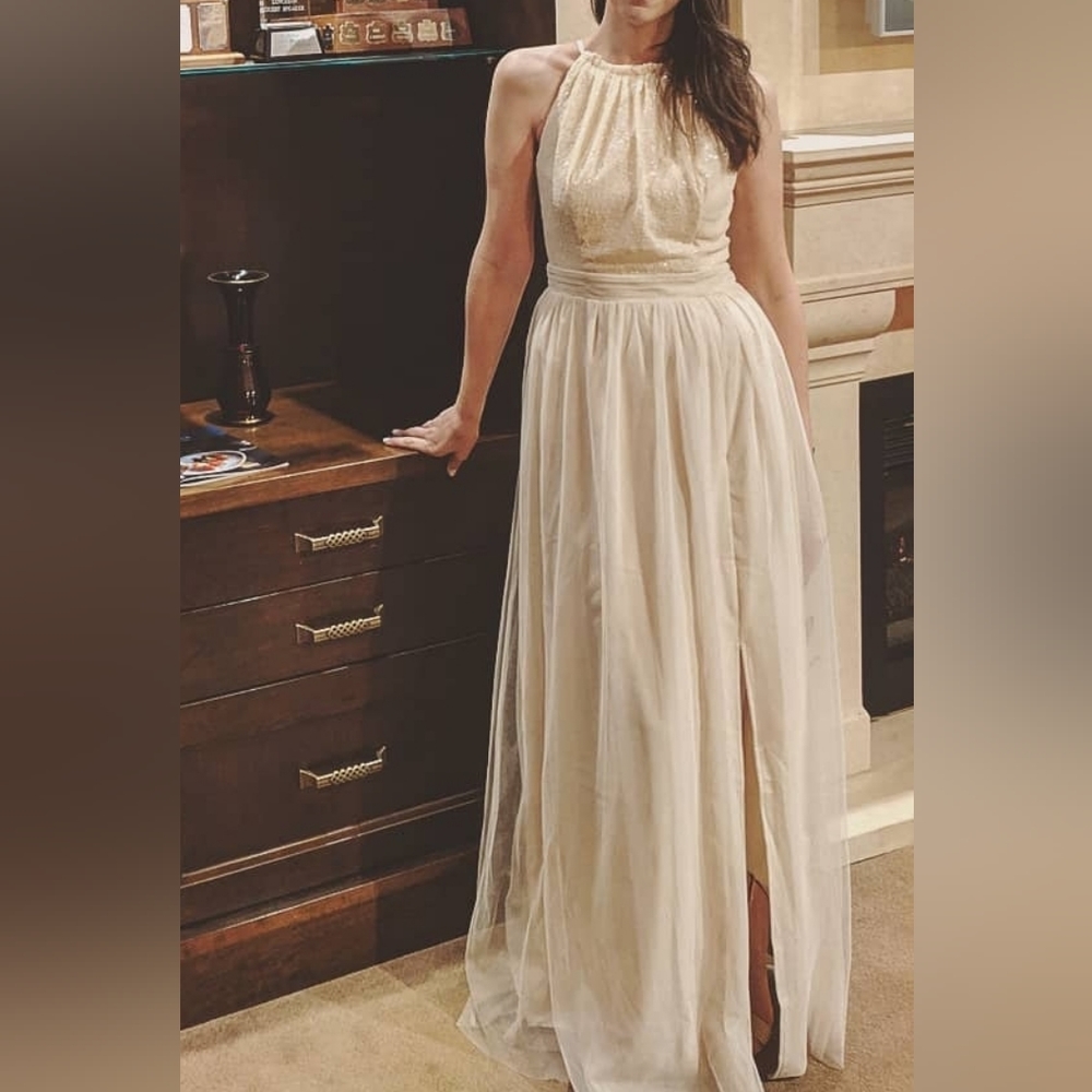 Floor length gown